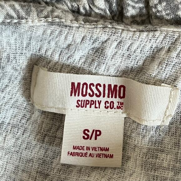 Mossimo gray geometric crochet hem maxi dress casual summer neutral boho - Picture 8 of 8